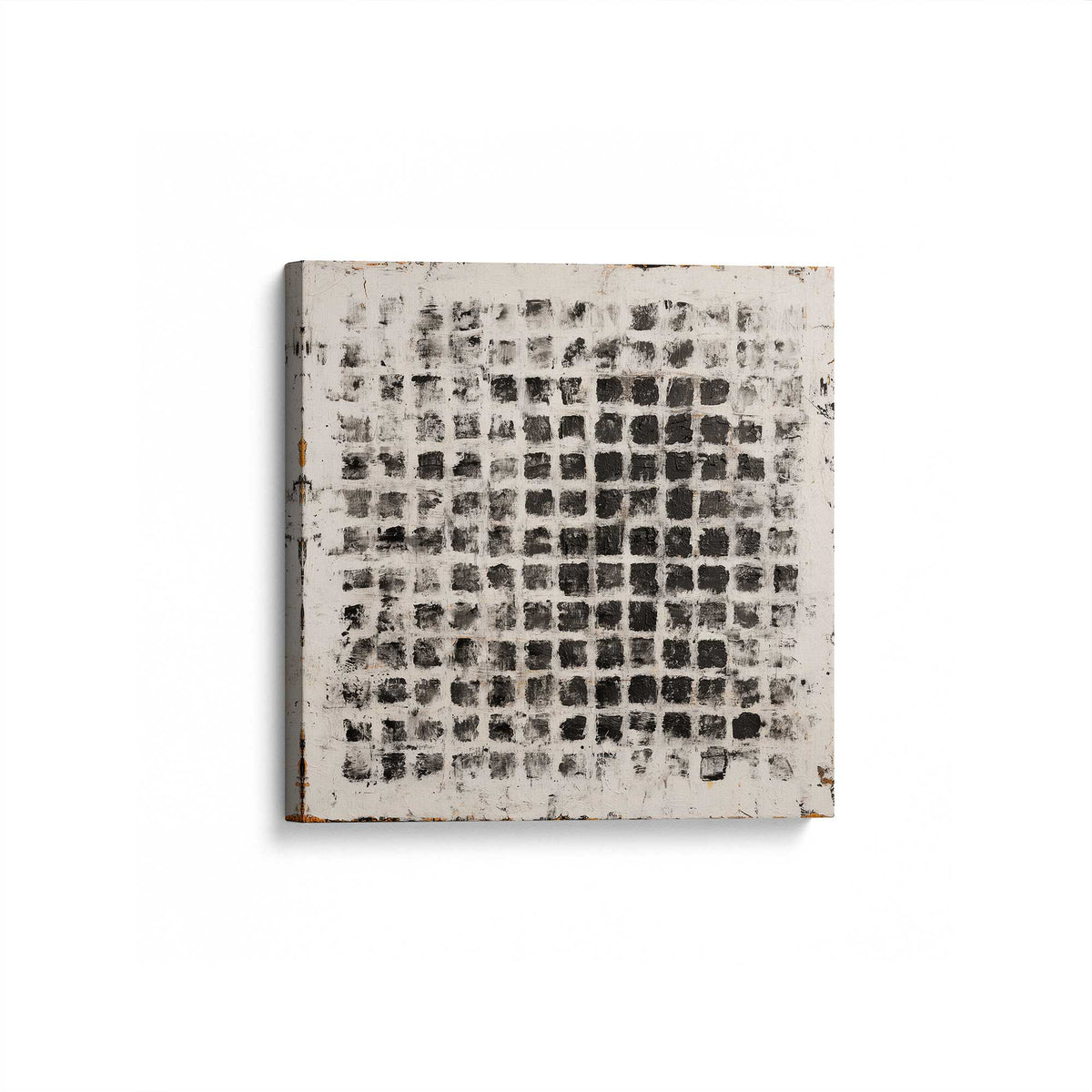[Color:Stretched Canvas], Picture of art at an angle