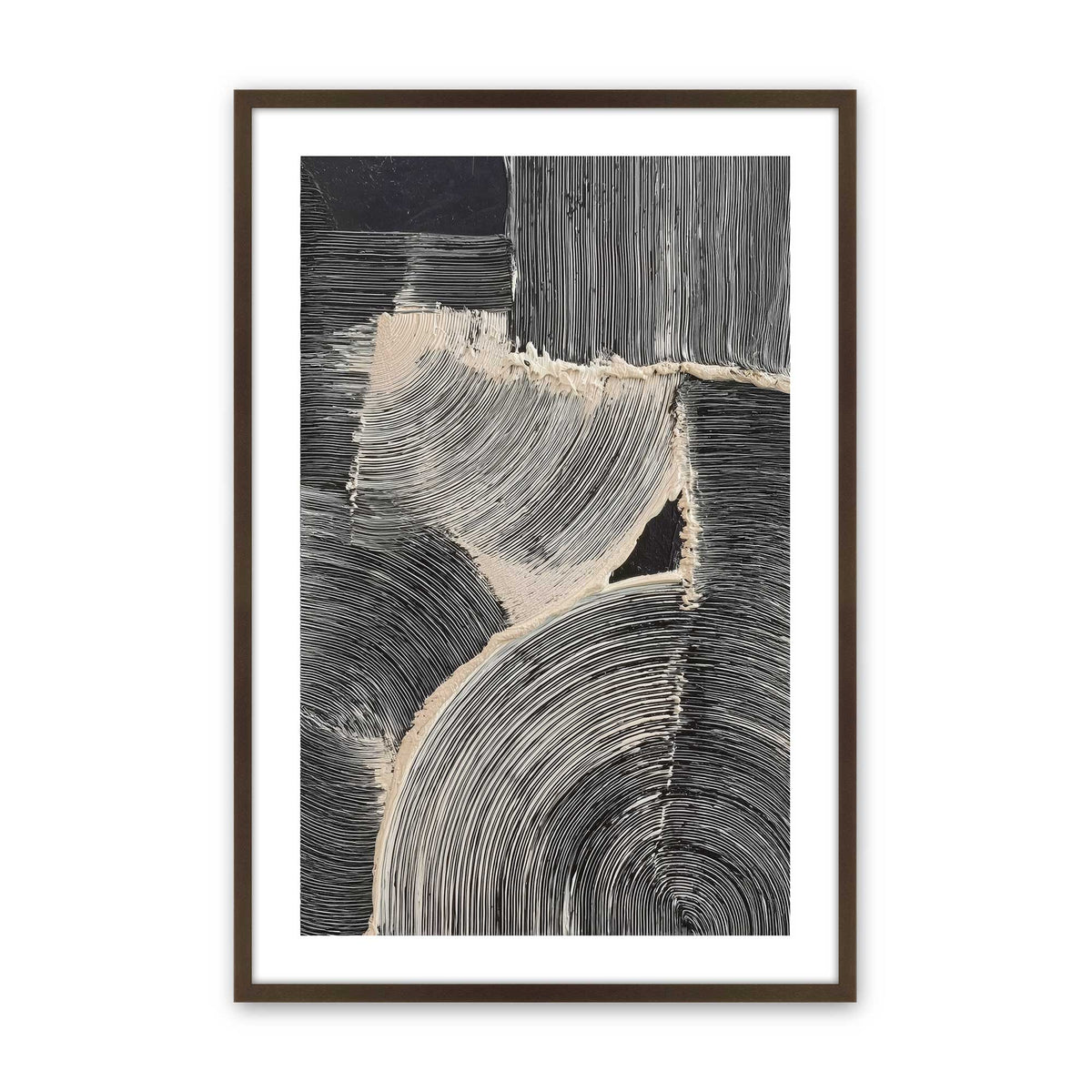 [Color:Belvinder Brown], Picture of art in a Belvinder Brown frame