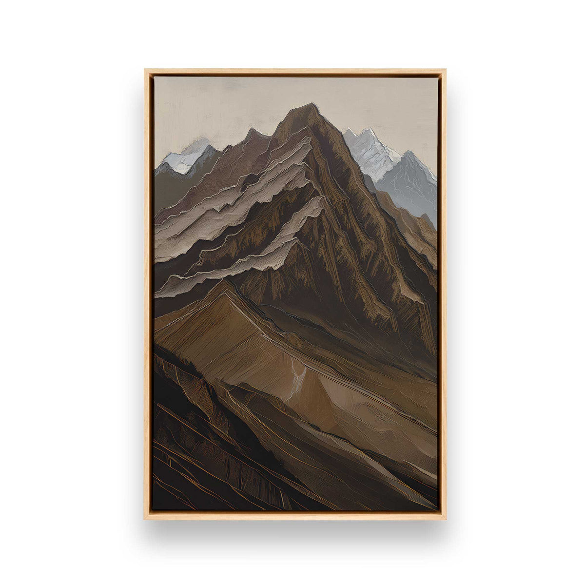 [Color:American Maple], Picture of art in an American Maple frame