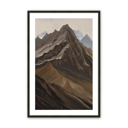 [Color:Satin Black], Picture of art in a Satin Black frame