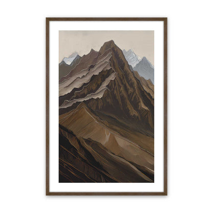 [Color:Walnut], Picture of art in a Walnut frame