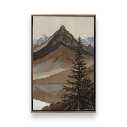 Mountain Layers, Set of 3 Canvas Prints