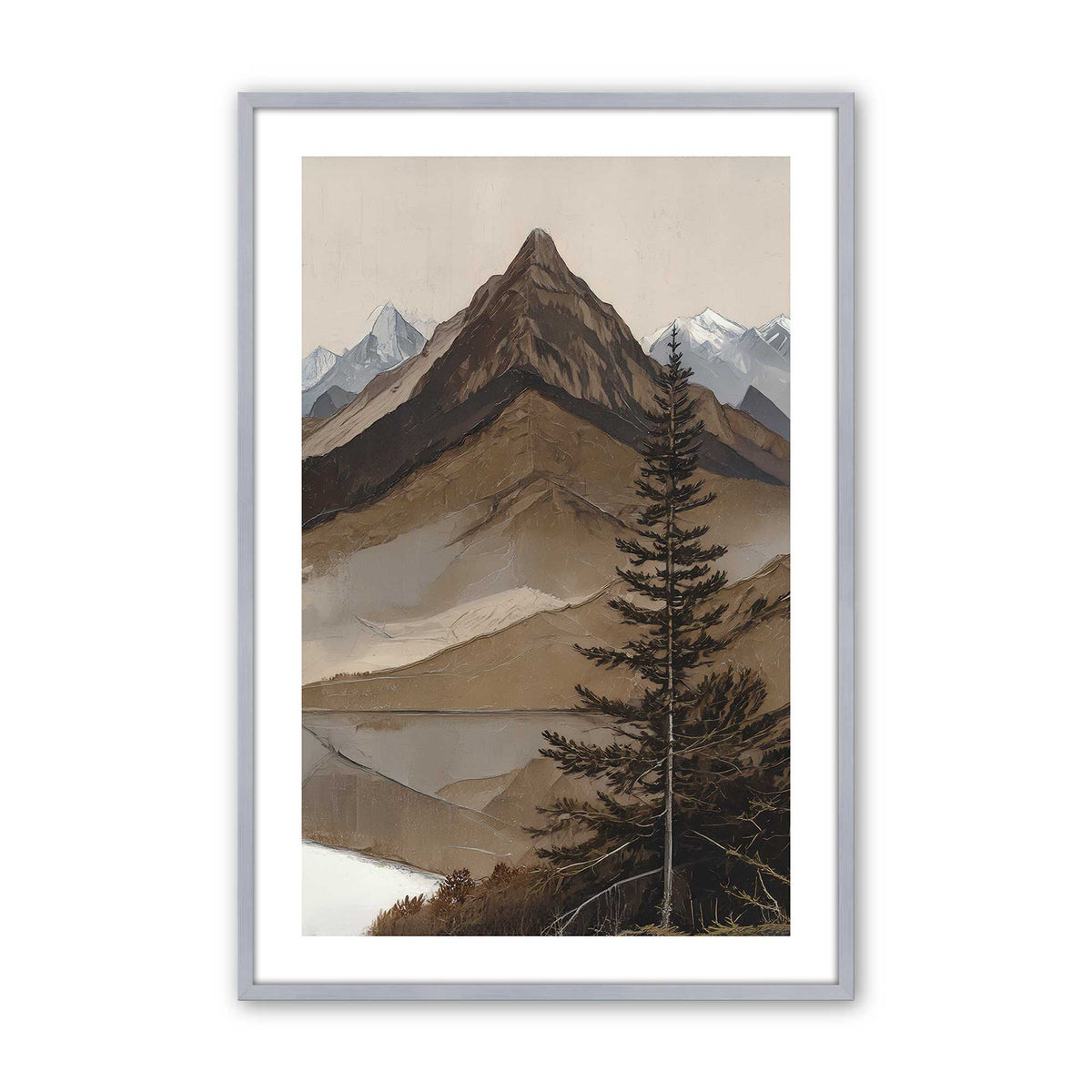 Mountain Layers Set of 3 At Prints