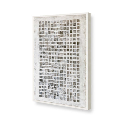[Color:Opaque White], Picture of art in a Opaque White frame of the corner