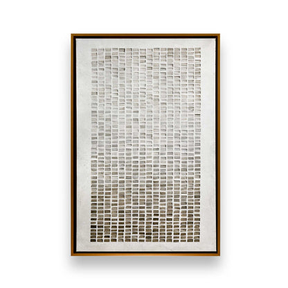 Soft Grid, Set of 3 Canvas Prints