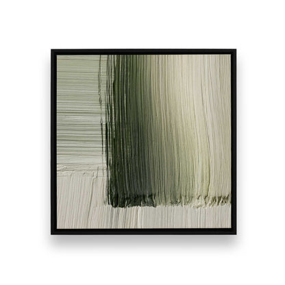 Green Fade, Set of 3 Canvas Prints