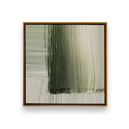 Green Fade, Set of 3 Canvas Prints