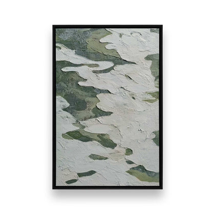 [Color:Satin Black], Picture of art in a Satin Black frame