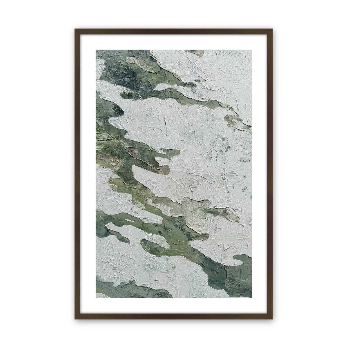 [Color:Brown], Picture of art in a Brown frame