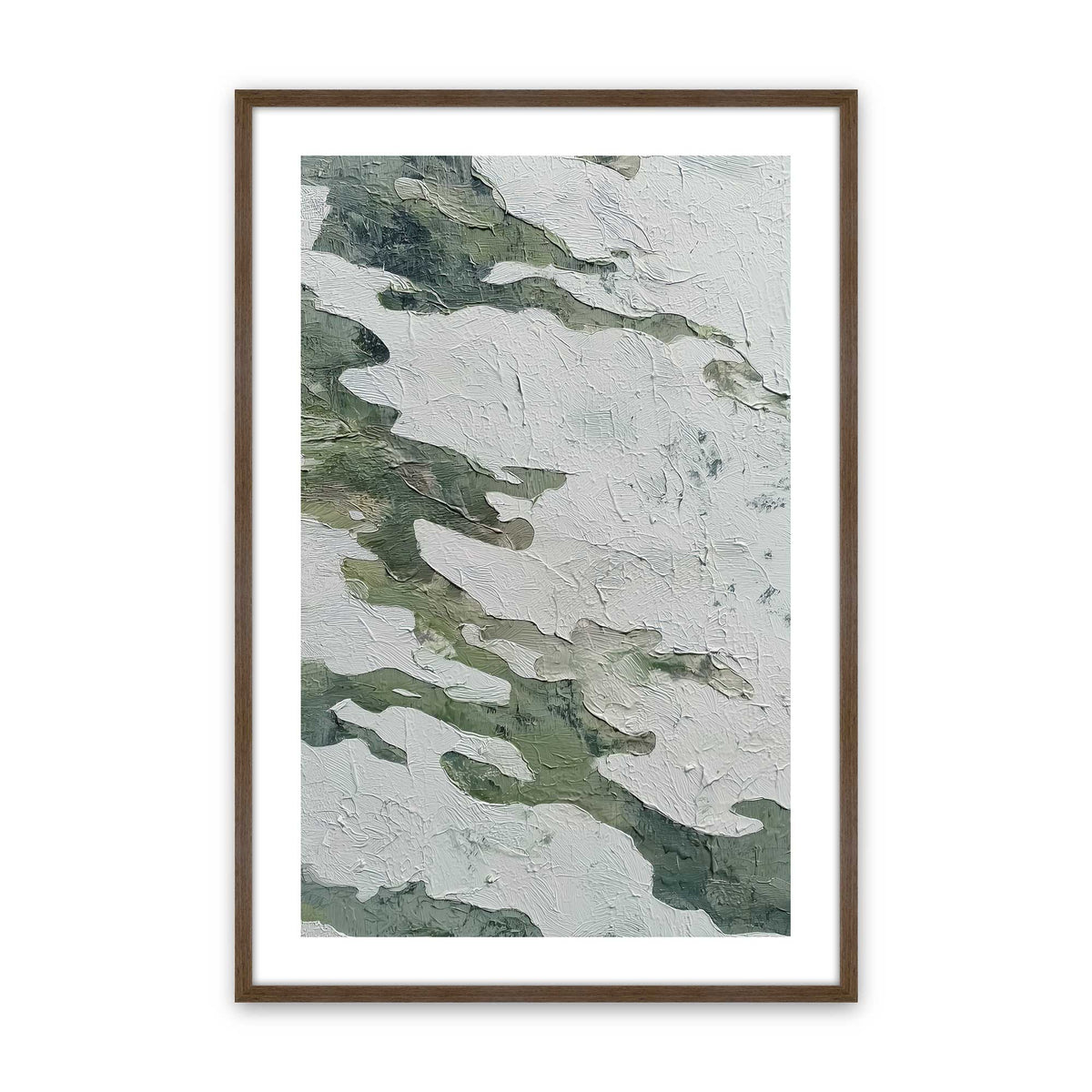 [Color:Walnut], Picture of art in a Walnut frame