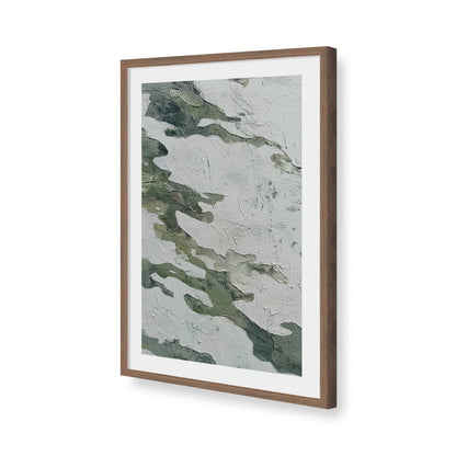 [Color:Walnut], Picture of art in a Walnut frame of the corner