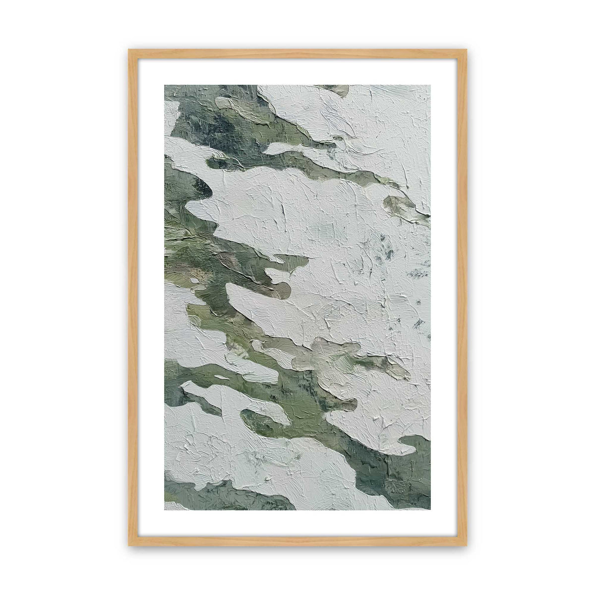 [Color:American Maple], Picture of art in a American Maple frame