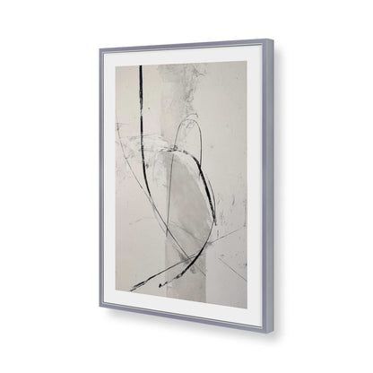 [Color:Polished Chrome], Picture of art in a Polished Chrome frame of the corner