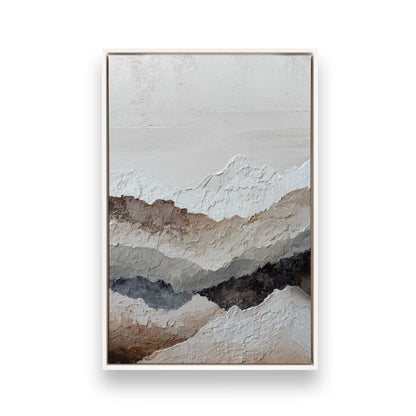 [Color:Opaque White], Picture of art in a White frame