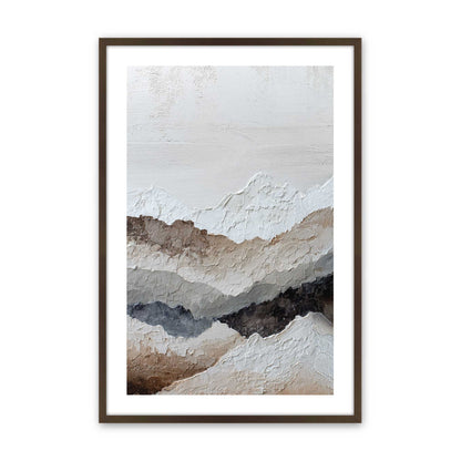 [Color:Belvinder Brown], Picture of art in a Belvinder Brown frame