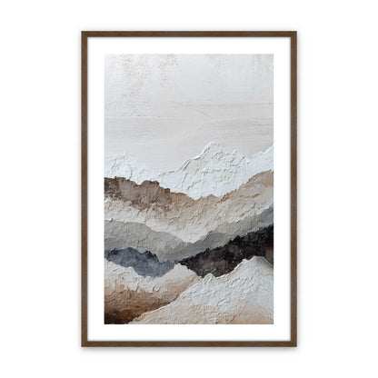 [Color:Walnut], Picture of art in a Walnut frame