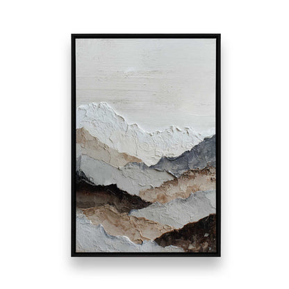 [Color:Satin Black], Picture of art in a Satin Black frame
