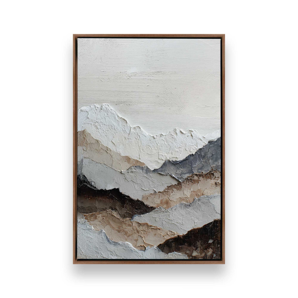 [Color:Walnut], Picture of art in a Walnut frame