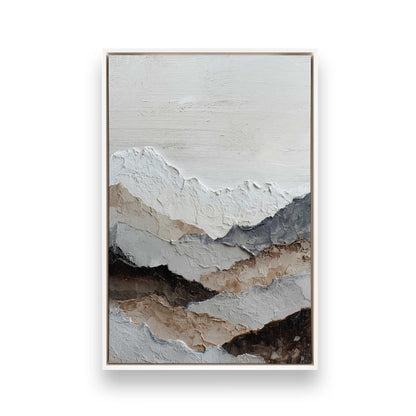 [Color:Opaque White], Picture of art in a White frame