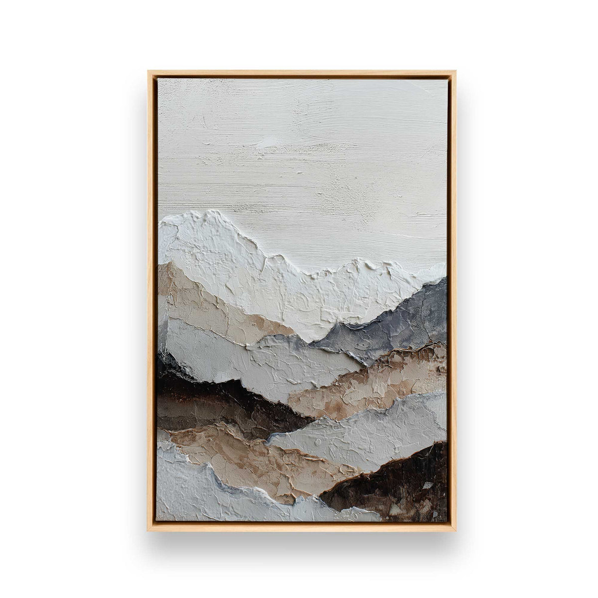 [Color:American Maple], Picture of art in an American Maple frame