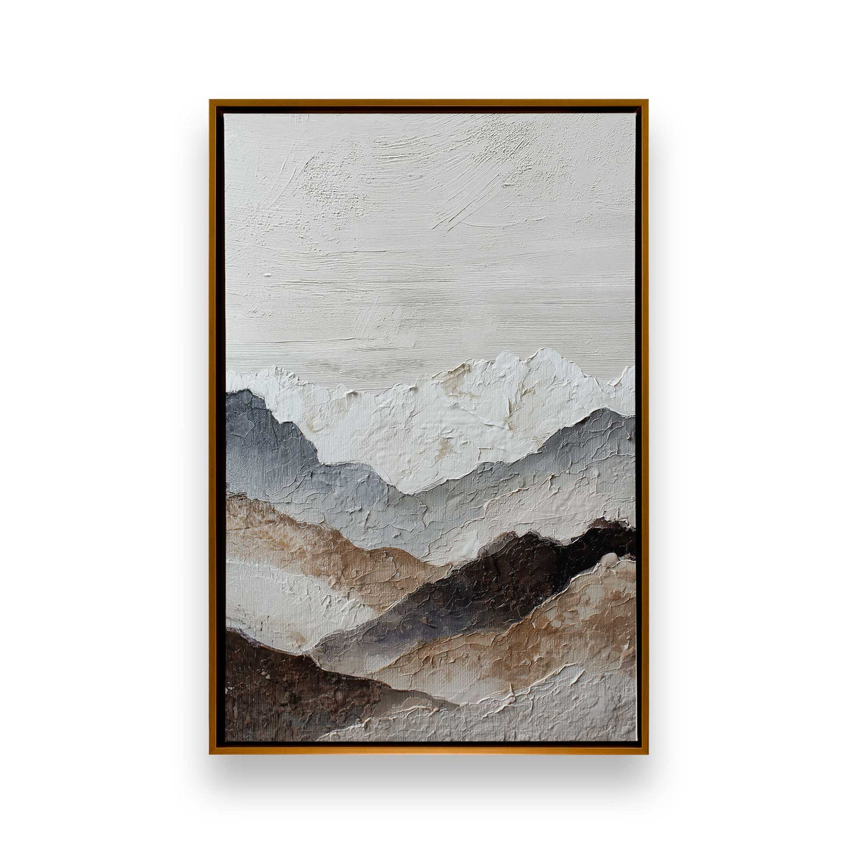Quiet Alpine Layers, Set of 3 Canvas Prints
