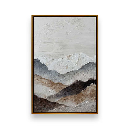 Quiet Alpine Layers, Set of 3 Canvas Prints
