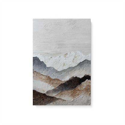 Quiet Alpine Layers, Set of 3 Canvas Prints