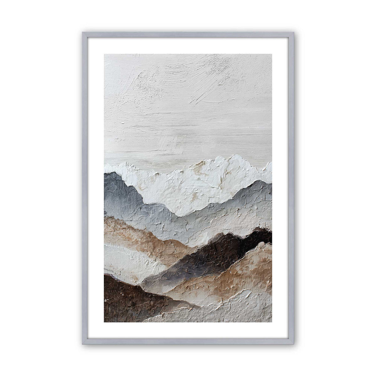 Quiet Alpine Layers Set of 3 At Prints