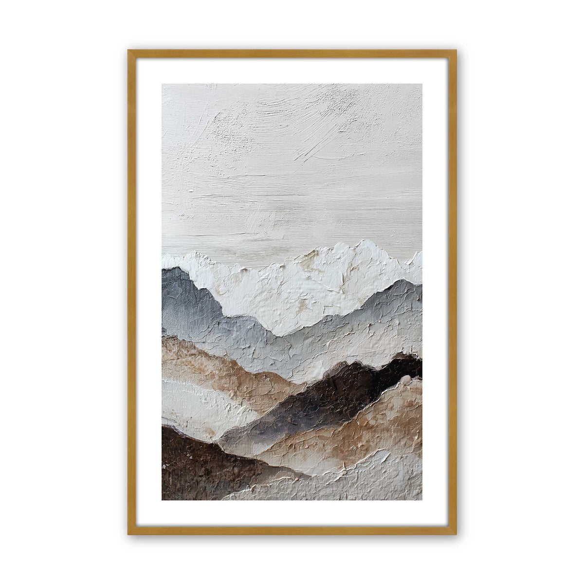 Quiet Alpine Layers Set of 3 At Prints