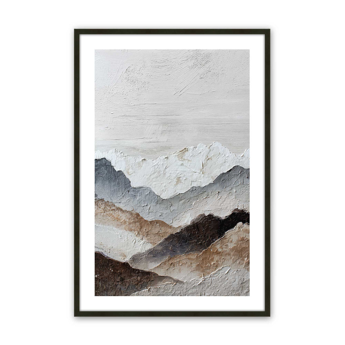 Quiet Alpine Layers Set of 3 At Prints