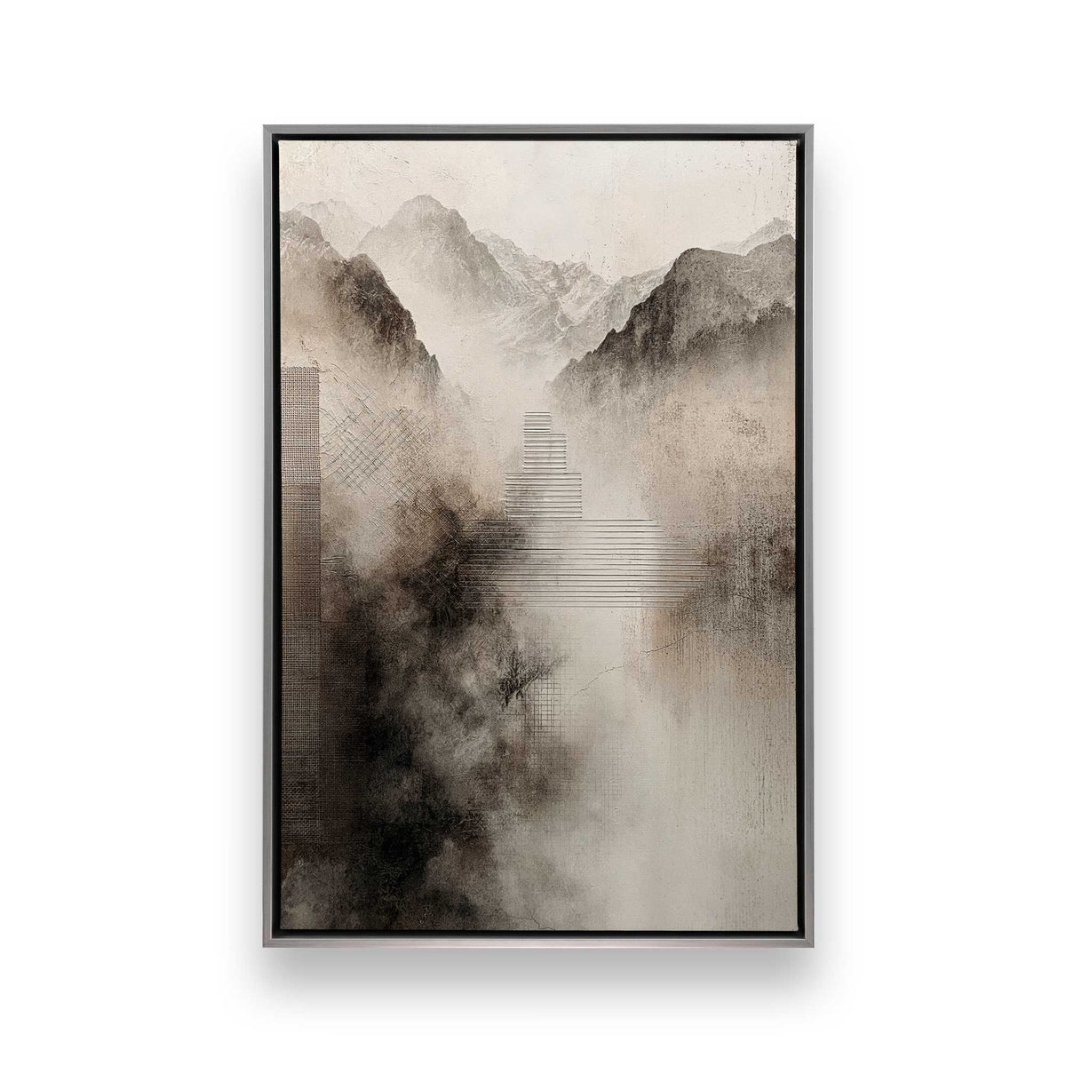 [Color:Polished Chrome], Picture of art in a Polished Chrome frame