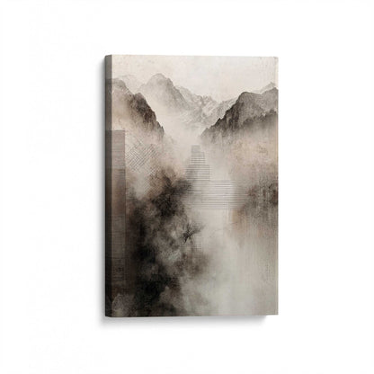 [Color:Stretched Canvas], Picture of art at an angle