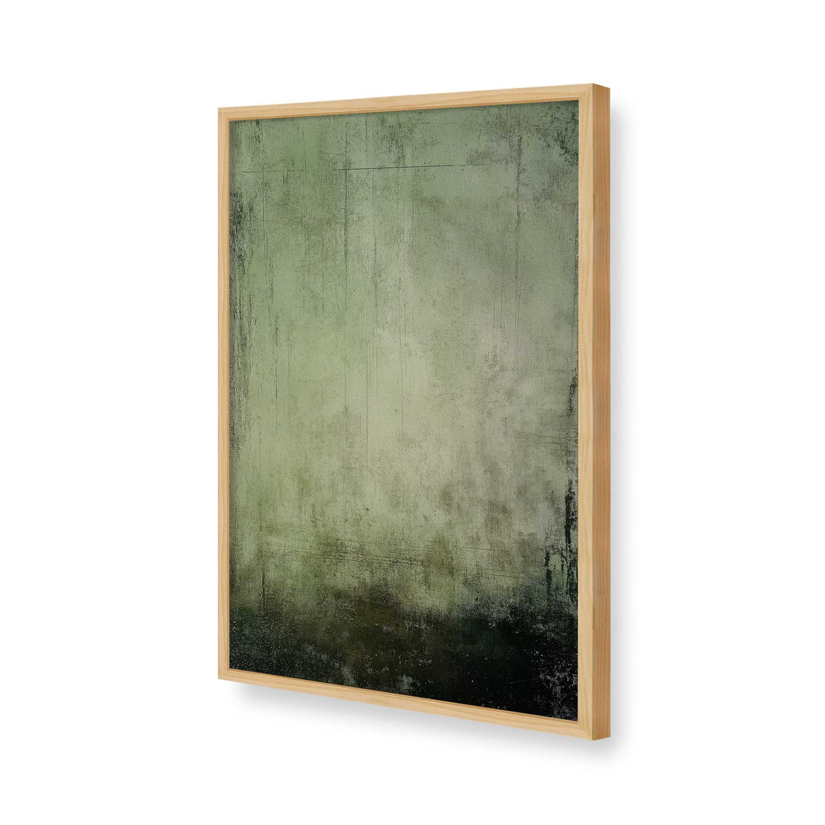 [Color:American Maple], Picture of art in a American Maple frame of the corner