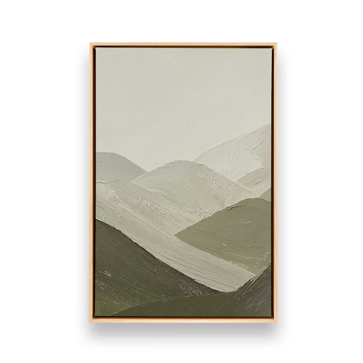 [Color:American Maple], Picture of art in an American Maple frame