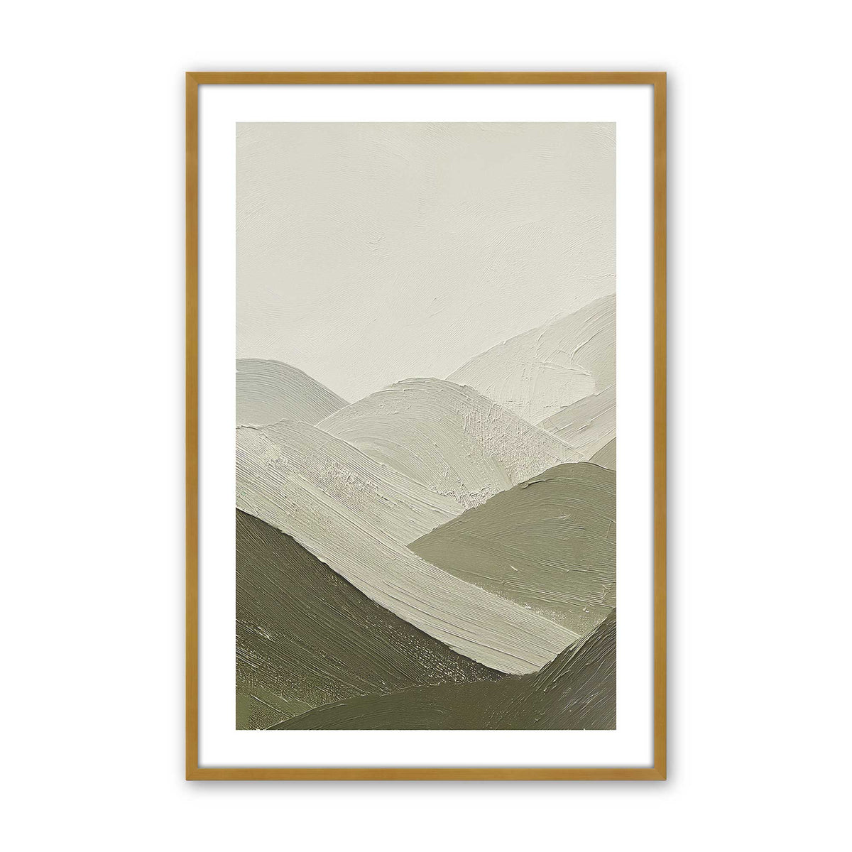 [Color:Polished Gold], Picture of art in a Polished Gold frame