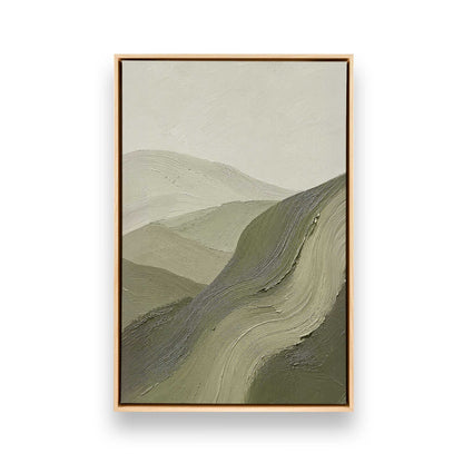 [Color:American Maple], Picture of art in an American Maple frame