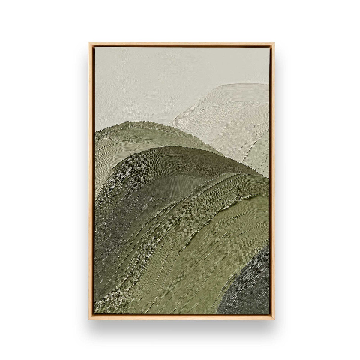 [Color:American Maple], Picture of art in a American Maple frame