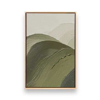Soft Meadow Slopes, Set of 3 Canvas Prints