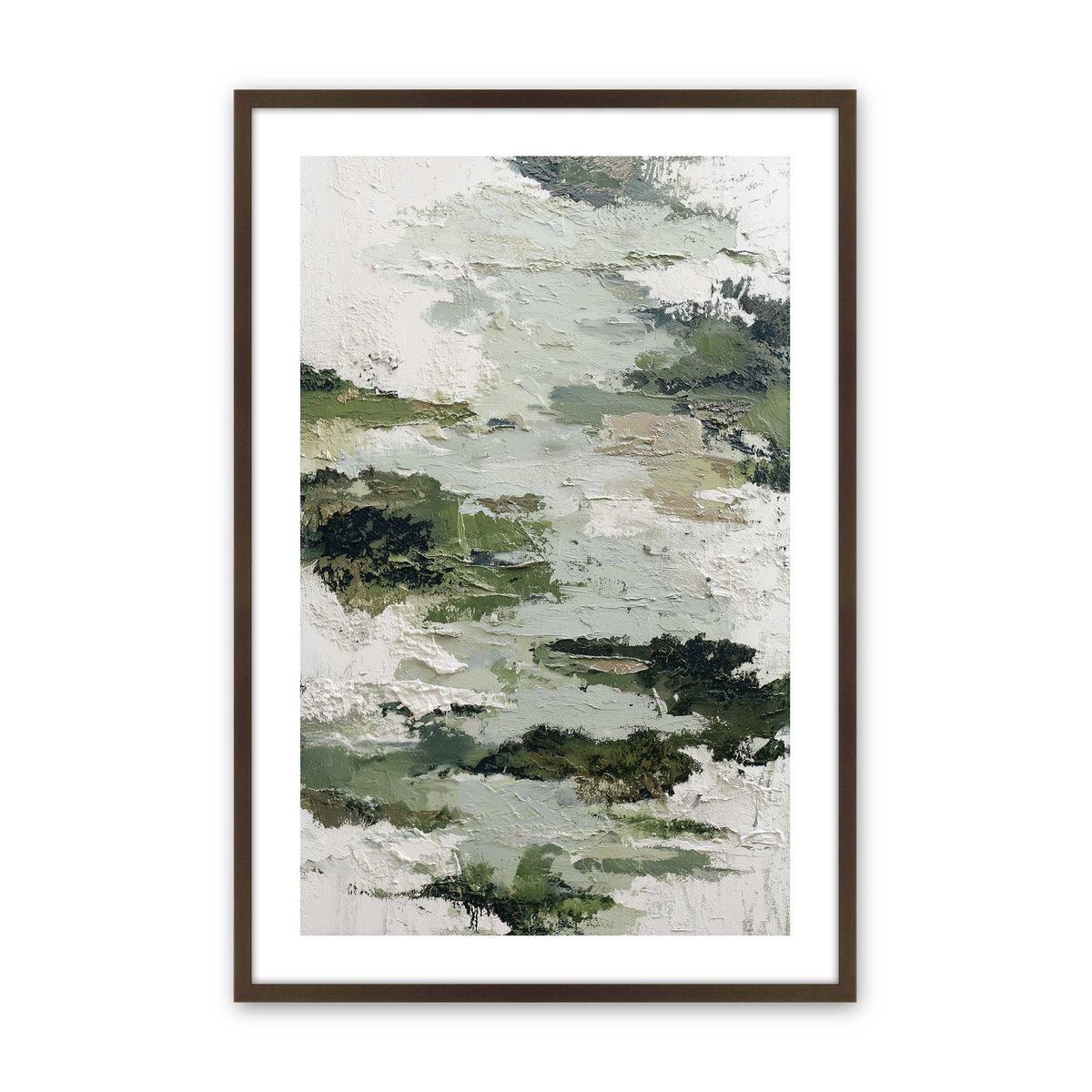 [Color:Belvinder Brown], Picture of art in a Belvinder Brown frame