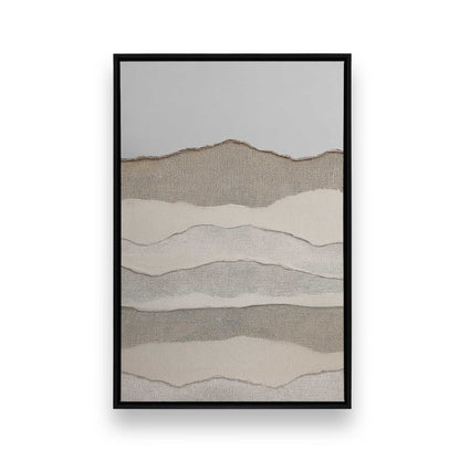 [Color:Satin Black], Picture of art in a Satin Black frame