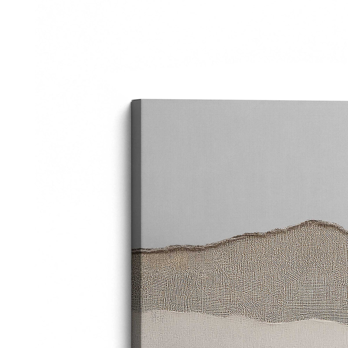 [Color:Stretched Canvas], Picture of the corner of the art