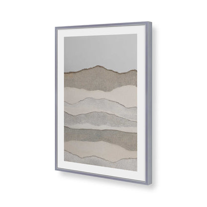 [Color:Polished Chrome], Picture of art in a Polished Chrome frame of the corner