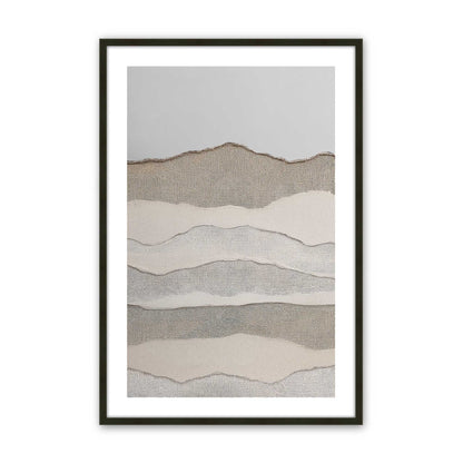 [Color:Satin Black], Picture of art in a Satin Black frame