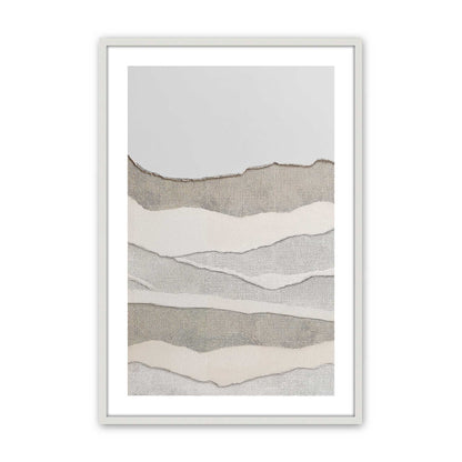 [Color:Opaque White], Picture of art in an Opaque White frame