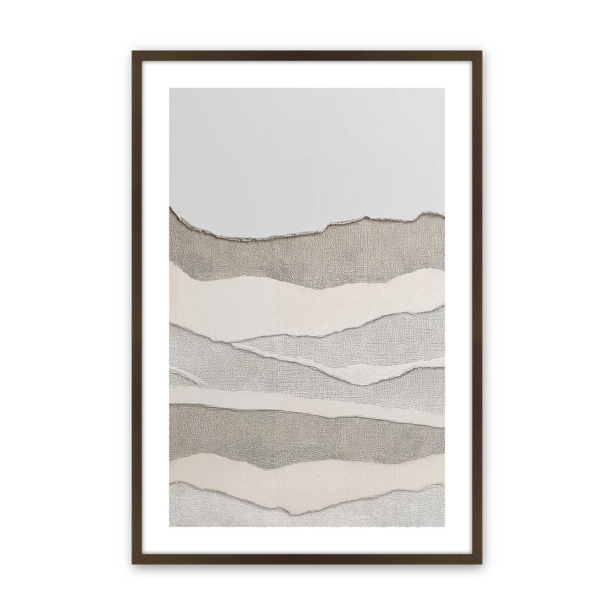[Color:Belvinder Brown], Picture of art in a Belvinder Brown frame