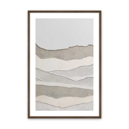 [Color:Walnut], Picture of art in a Walnut frame