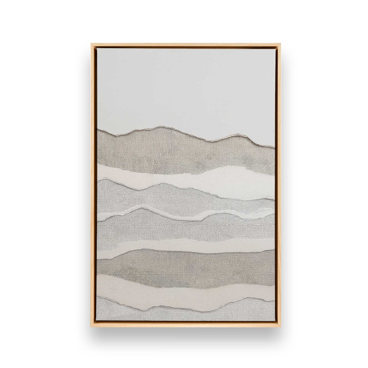 Soft Dune Layers, Set of 3 Canvas Prints