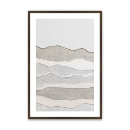 [Color:Brown], Picture of art in a Brown frame