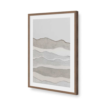 [Color:Walnut], Picture of art in a Walnut frame of the corner
