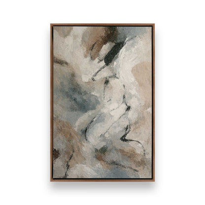 [Color:Walnut], Picture of art in a Walnut frame